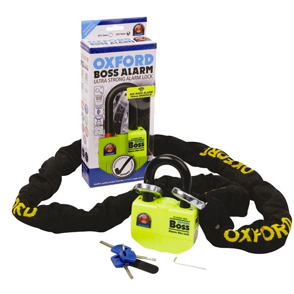 motorbike alarm lock